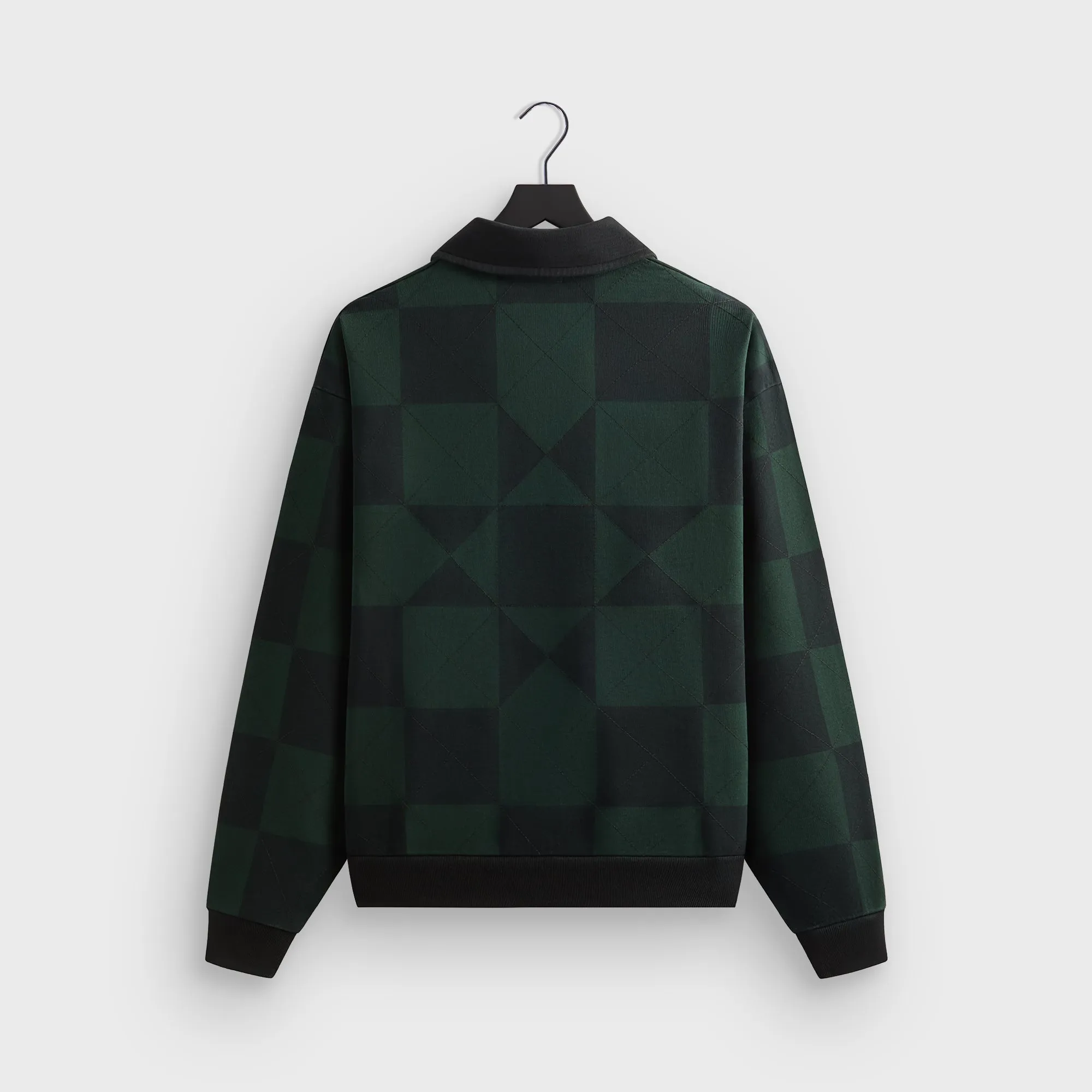 Retro Vibe Golf Style Kith Geo Quilted Nelson Rugby - Stadium