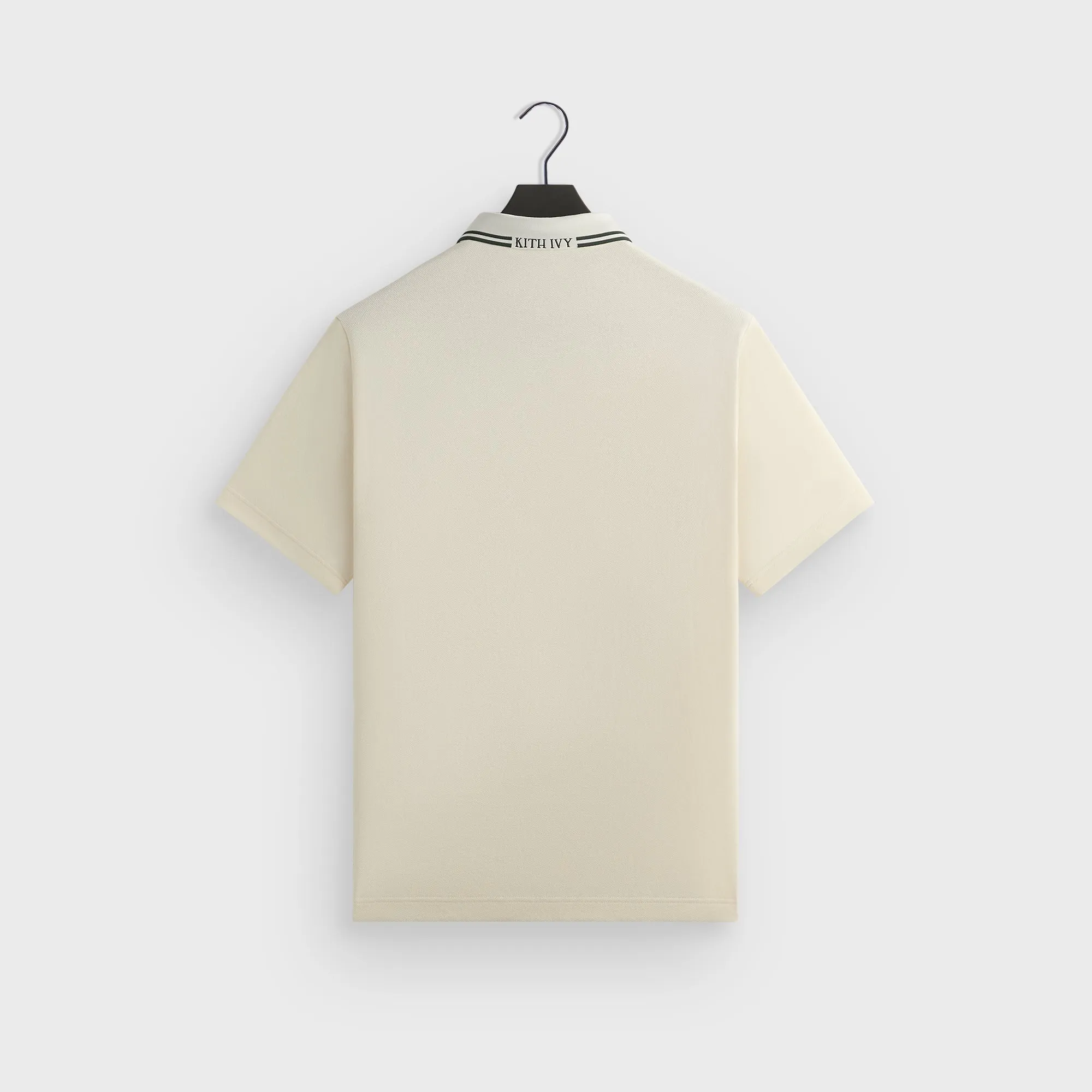Holiday Outfit Kith Ivy Tipped Polo - Sandrift