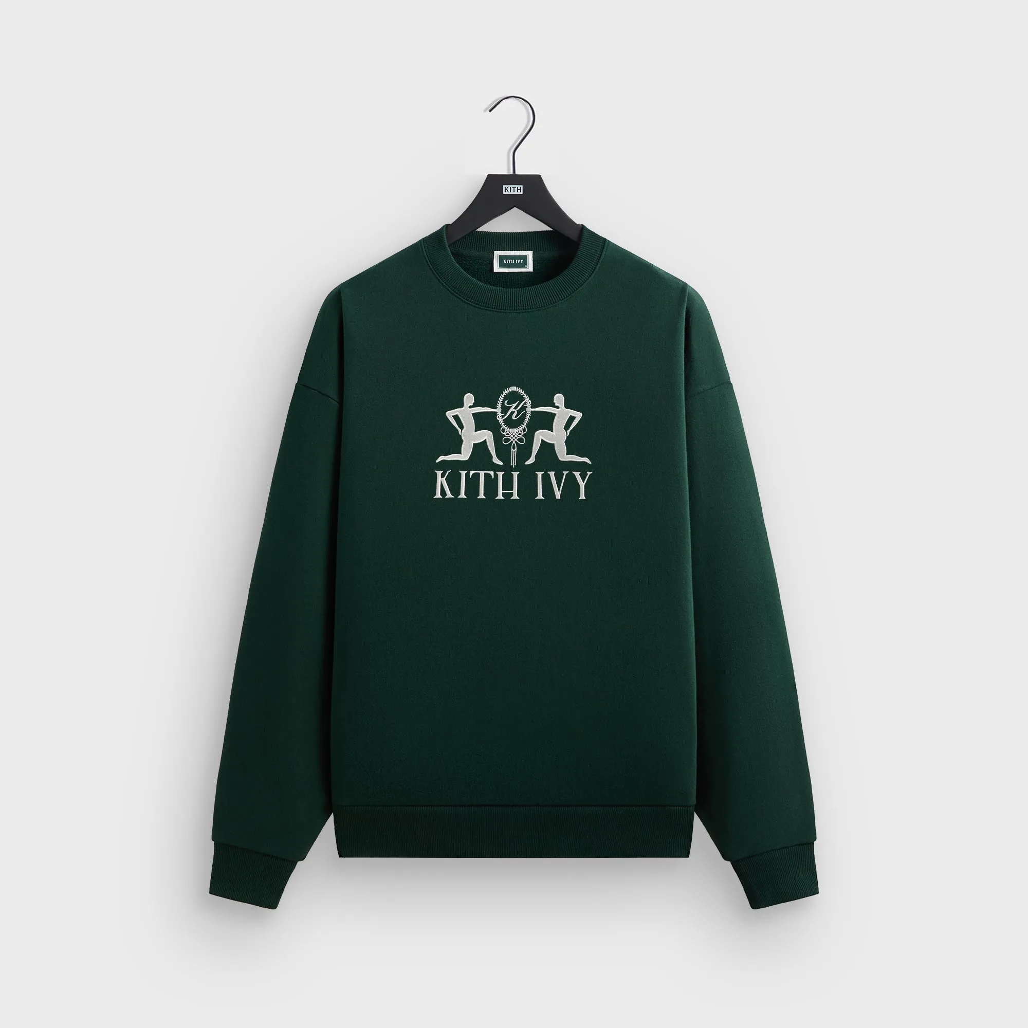 Kith Ivy Vintage Crewneck - Ivy Green Comfy Fit