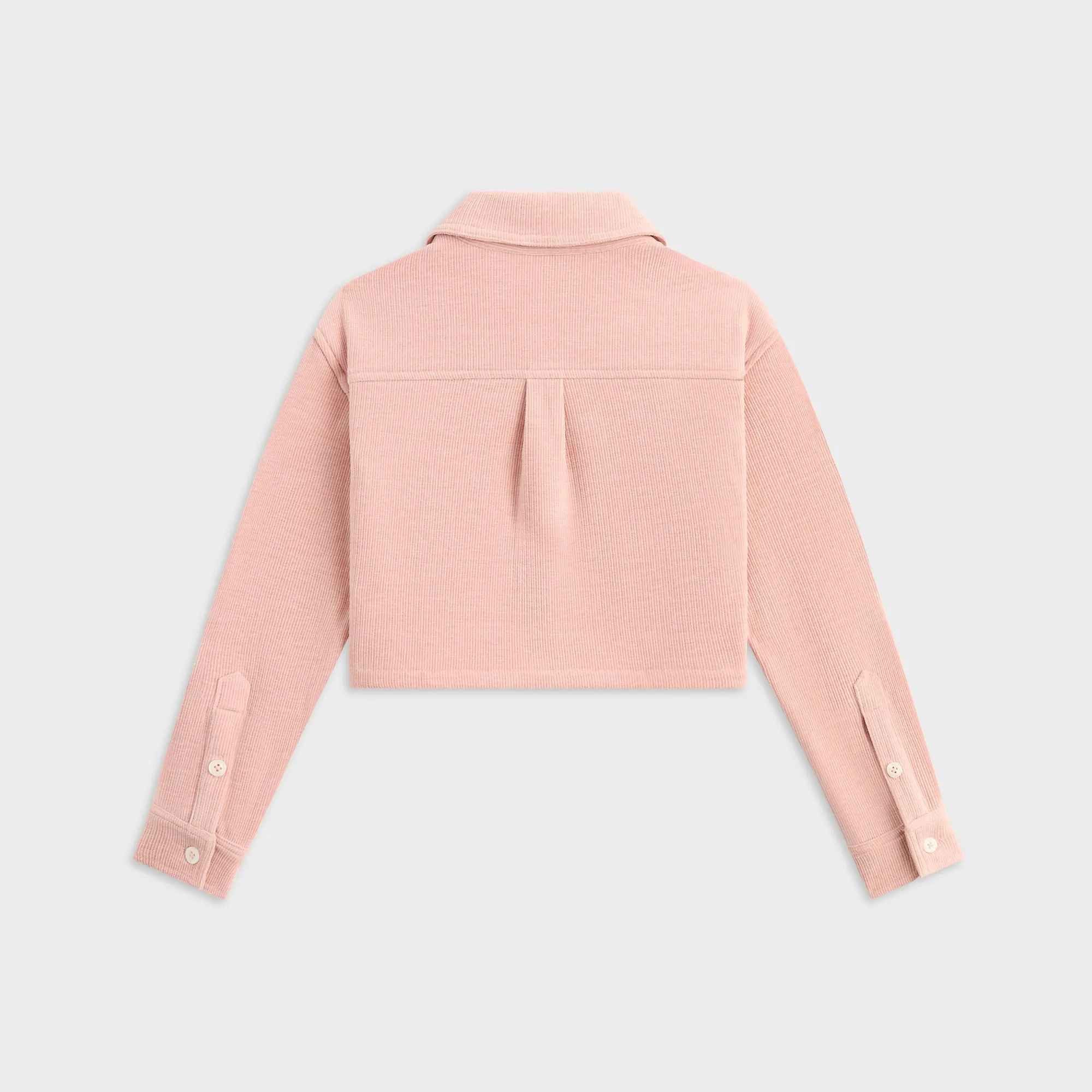 Limited Edition Creative Professional Kith Kids Cropped Apollo Shirt - Dusty Quartz