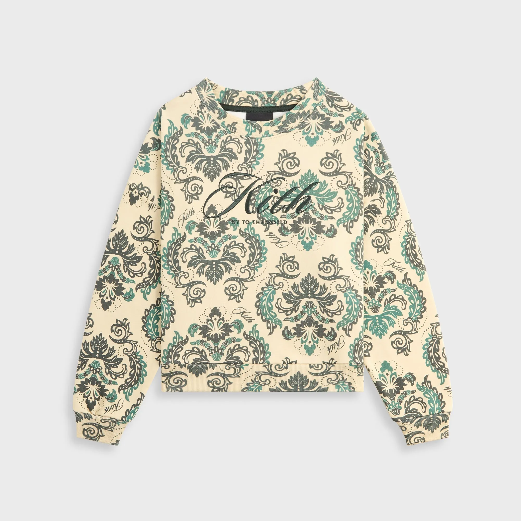 Kith Kids Damask Floral Nelson Crew - Eternal Thermal Insulation
