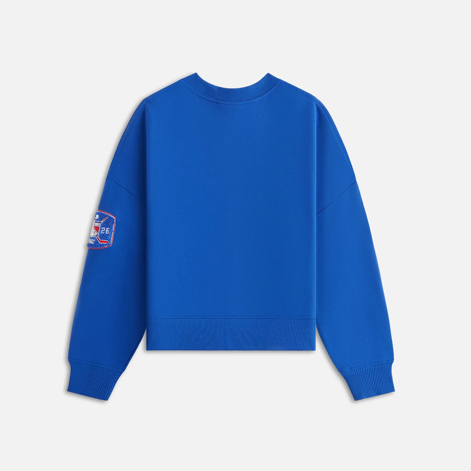 Kith Kids for the New York Rangers Skewed Nelson Crewneck - Cyclone Daily Staple product group cohesion
