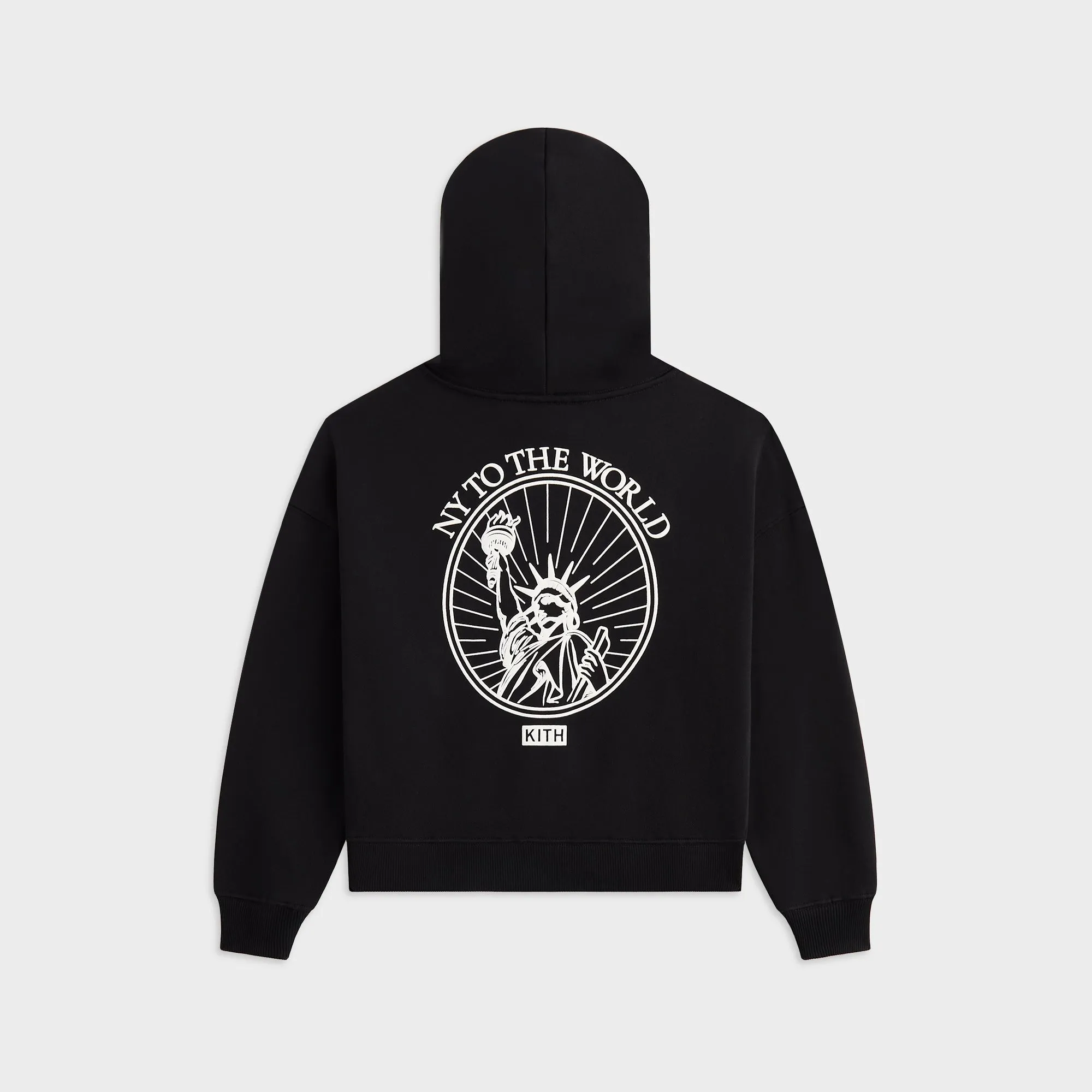 Kith Kids Full Zip Hoodie - Black product availability product snowboarding suitability