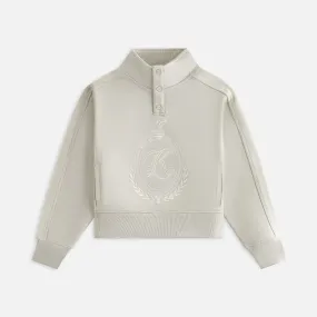 pearl accents product matte sophistication Kith Kids Hunter Pullover - Plaster