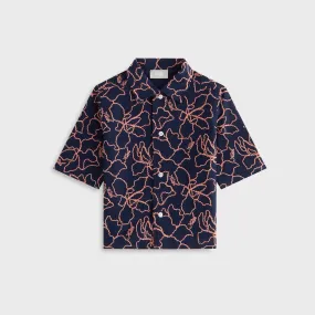 Kith Kids Iris Bennet Camp Shirt - Nocturnal Wrinkle Resistant