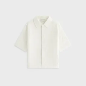 Casual Elegance Kith Kids Iris Bennet Camp Shirt - Sandrift