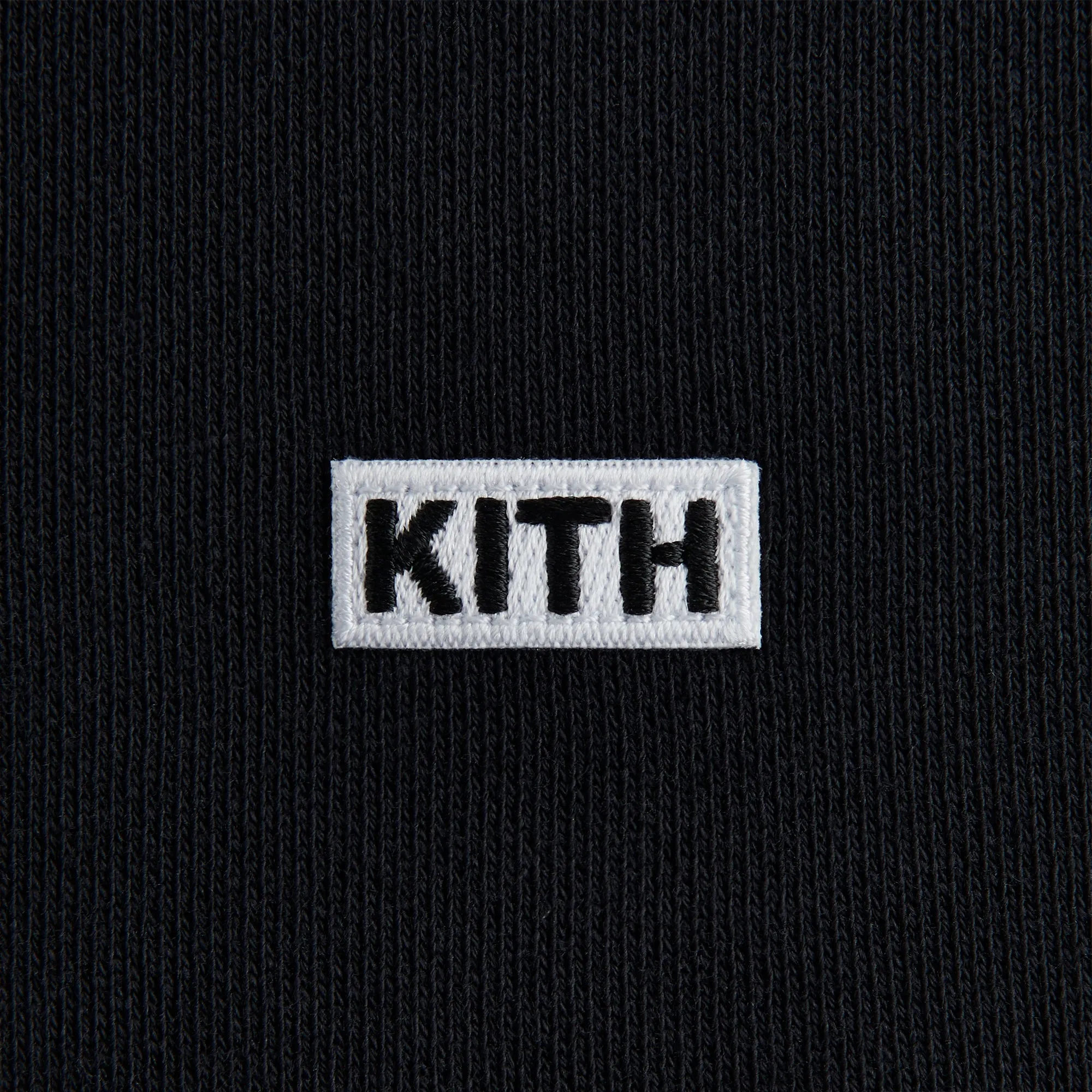 skiing suitable Mid range Kith Kids Long Sleeve Nelson Crewneck - Black