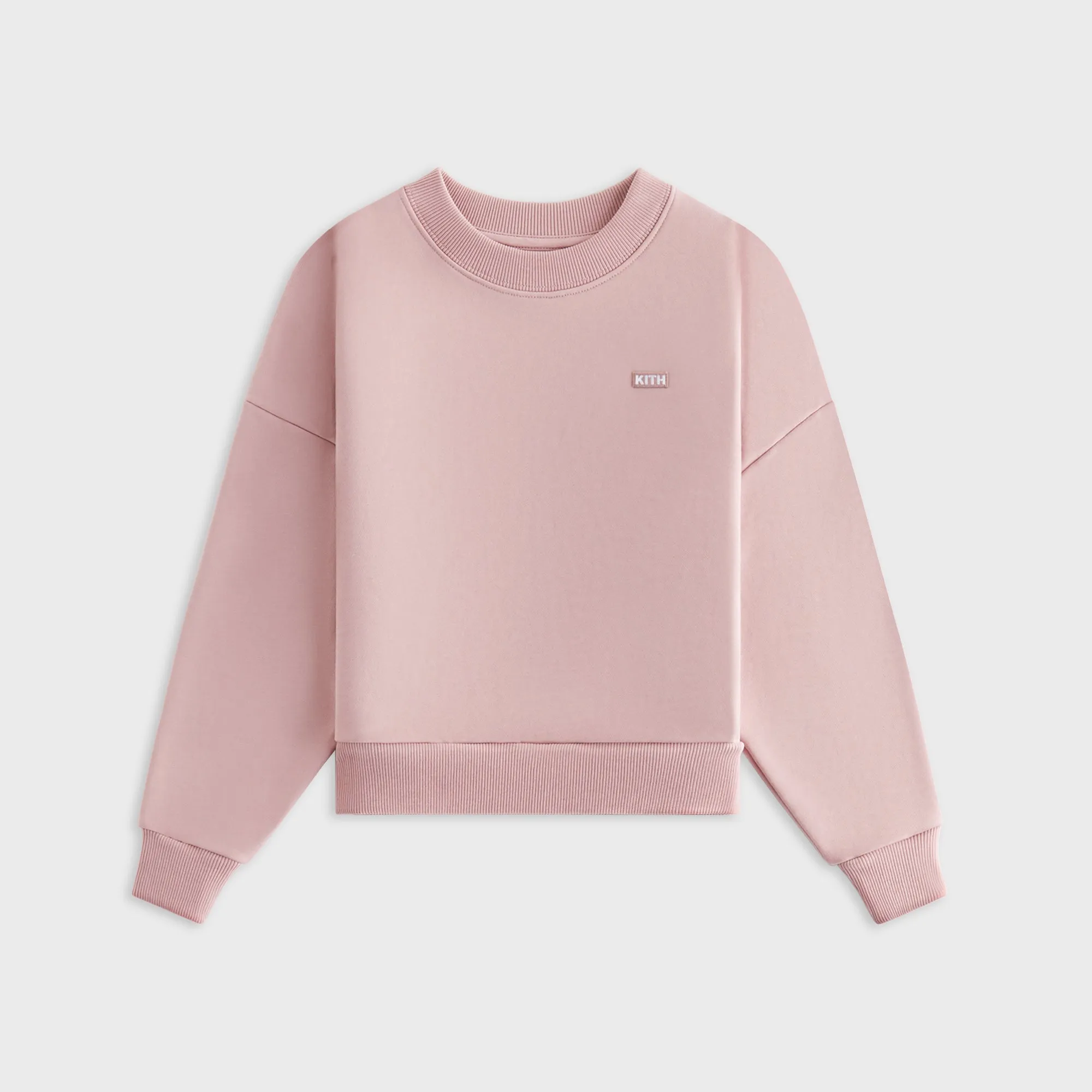 Street Style Kith Kids Nelson Crewneck - Dusty Quartz