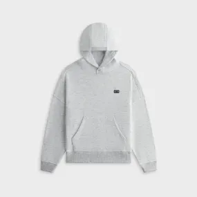 Ribbed Cuffs Kith Kids Nelson Hoodie - Light Heather Grey