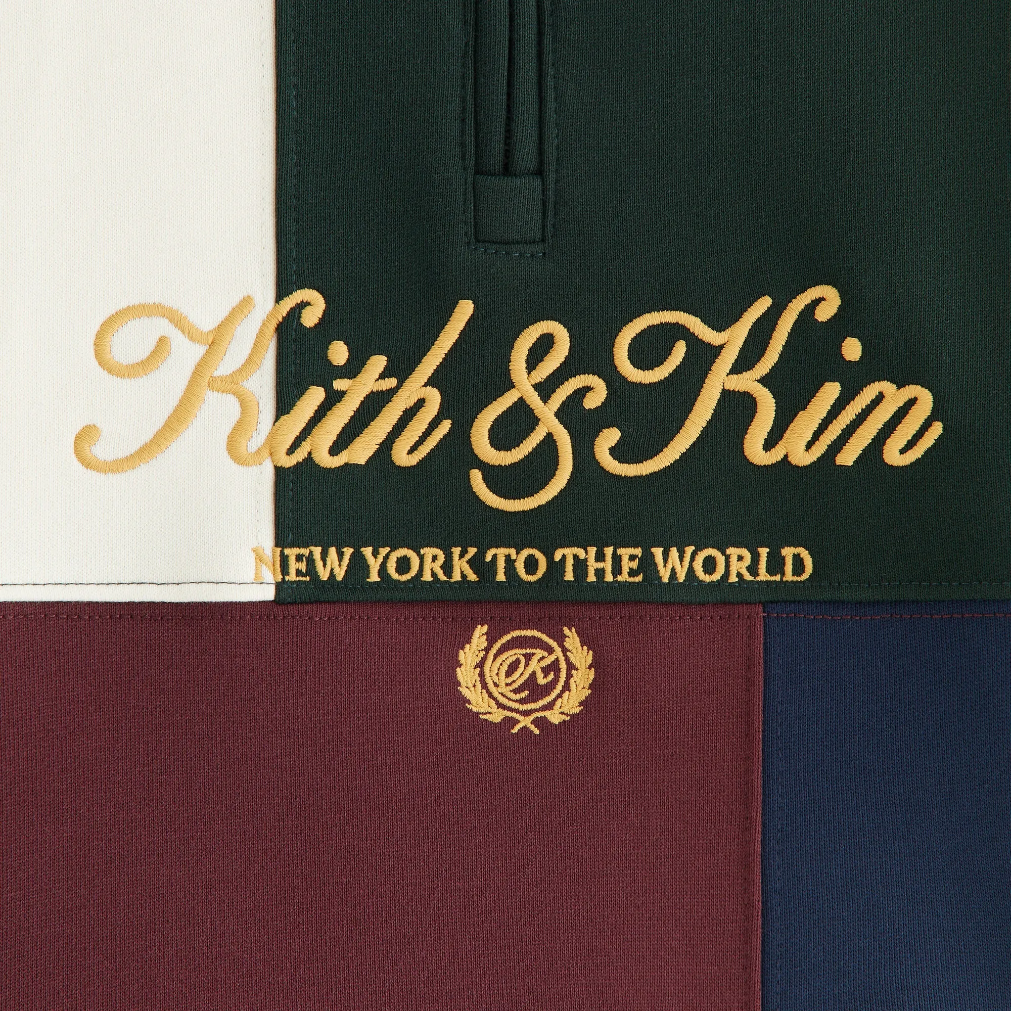 Kith Kids Patchwork Hunter Quarter Zip - Stadium mountain style
