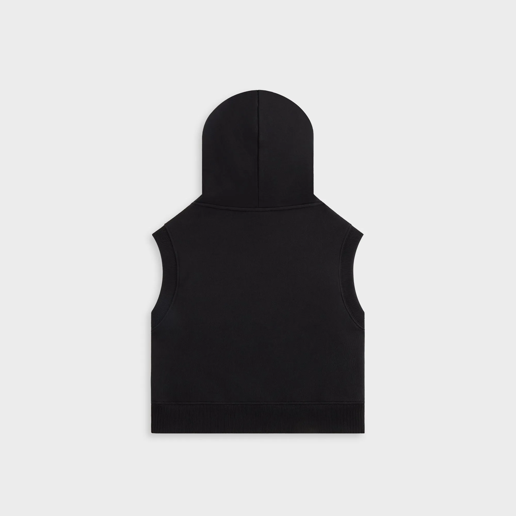 Kith Kids Pathways Sleeveless Hoodie - Black Breathable Material