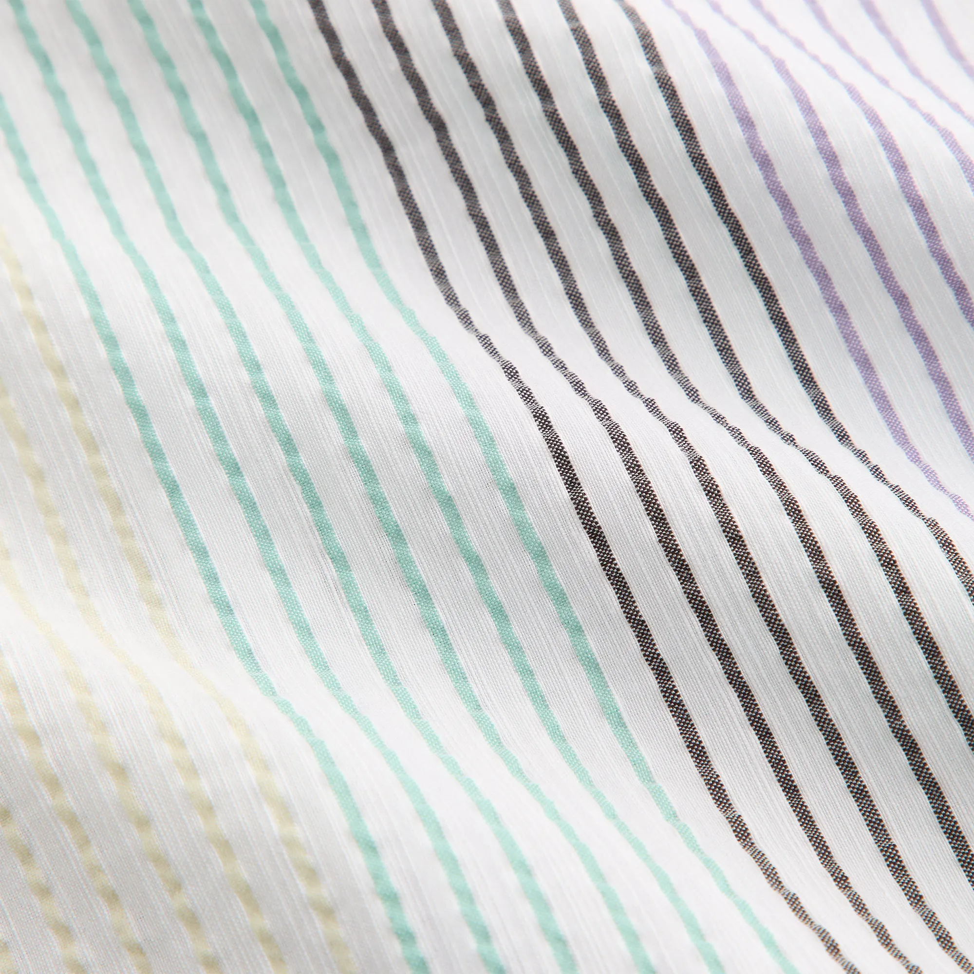 Kith Kids Striped Thompson Camp Shirt - Mykonos Anti Static Fabric