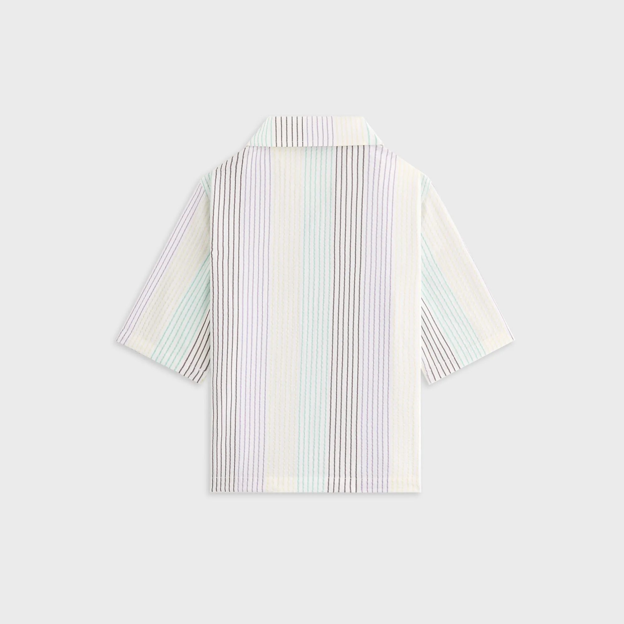 Kith Kids Striped Thompson Camp Shirt - Mykonos formal dinner