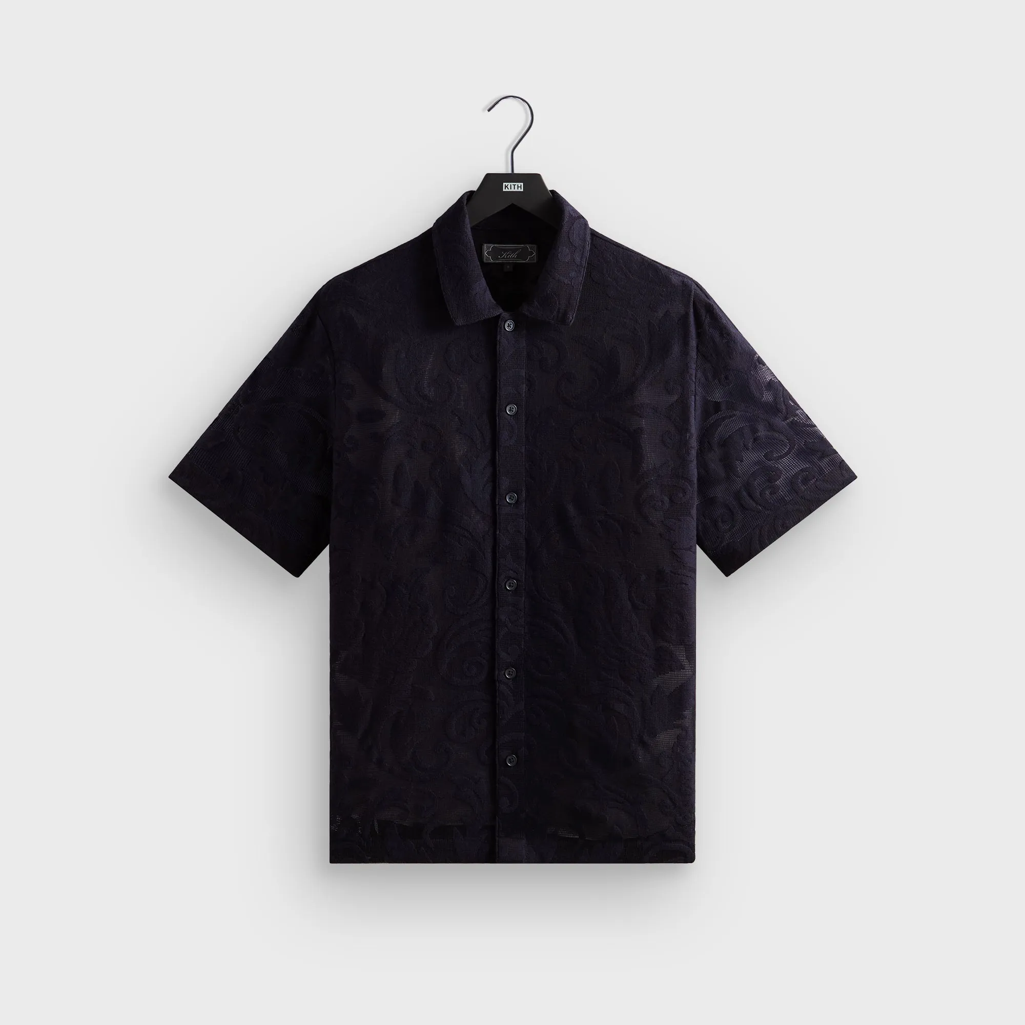 Kith Lace Reade Shirt - Ink Timeless Classic