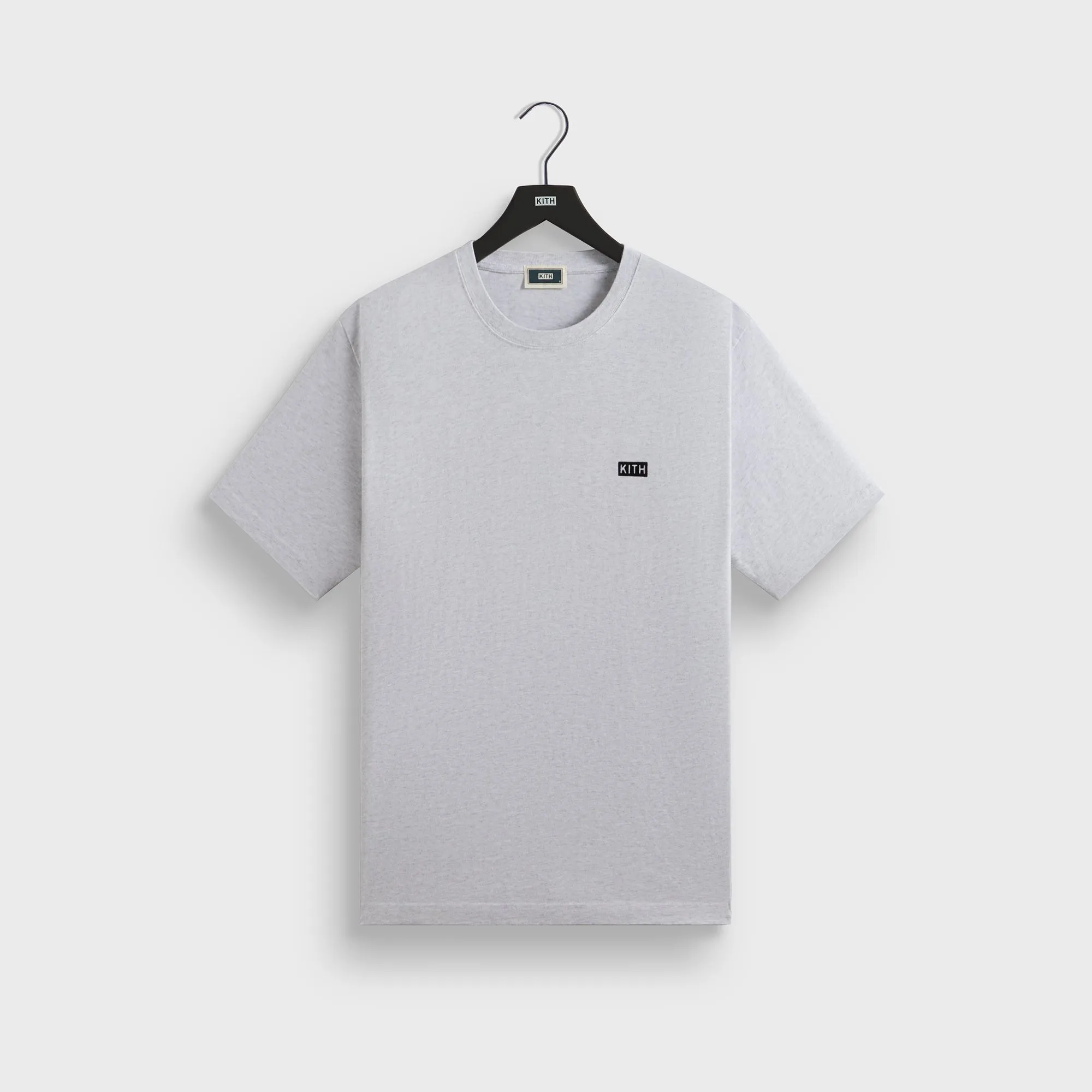 Kith LAX Tee - Light Heather Grey Cozy and Fashionable Comfort Wearable