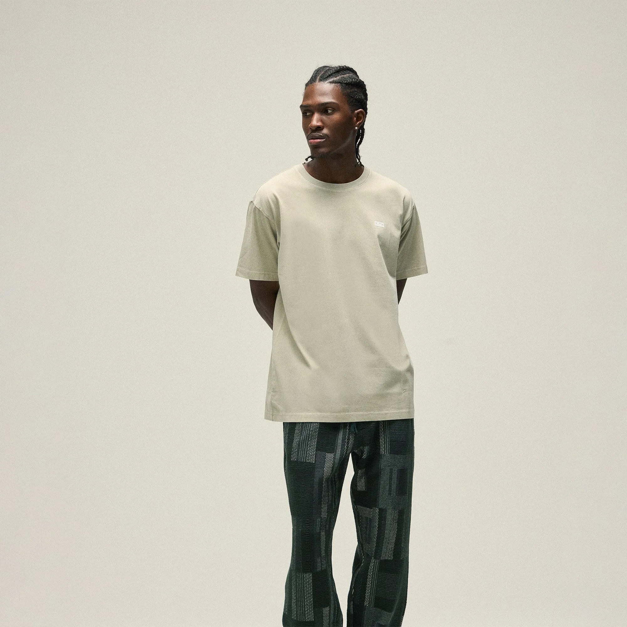 Classic Layering DurableStitching Kith LAX Tee - Plaster