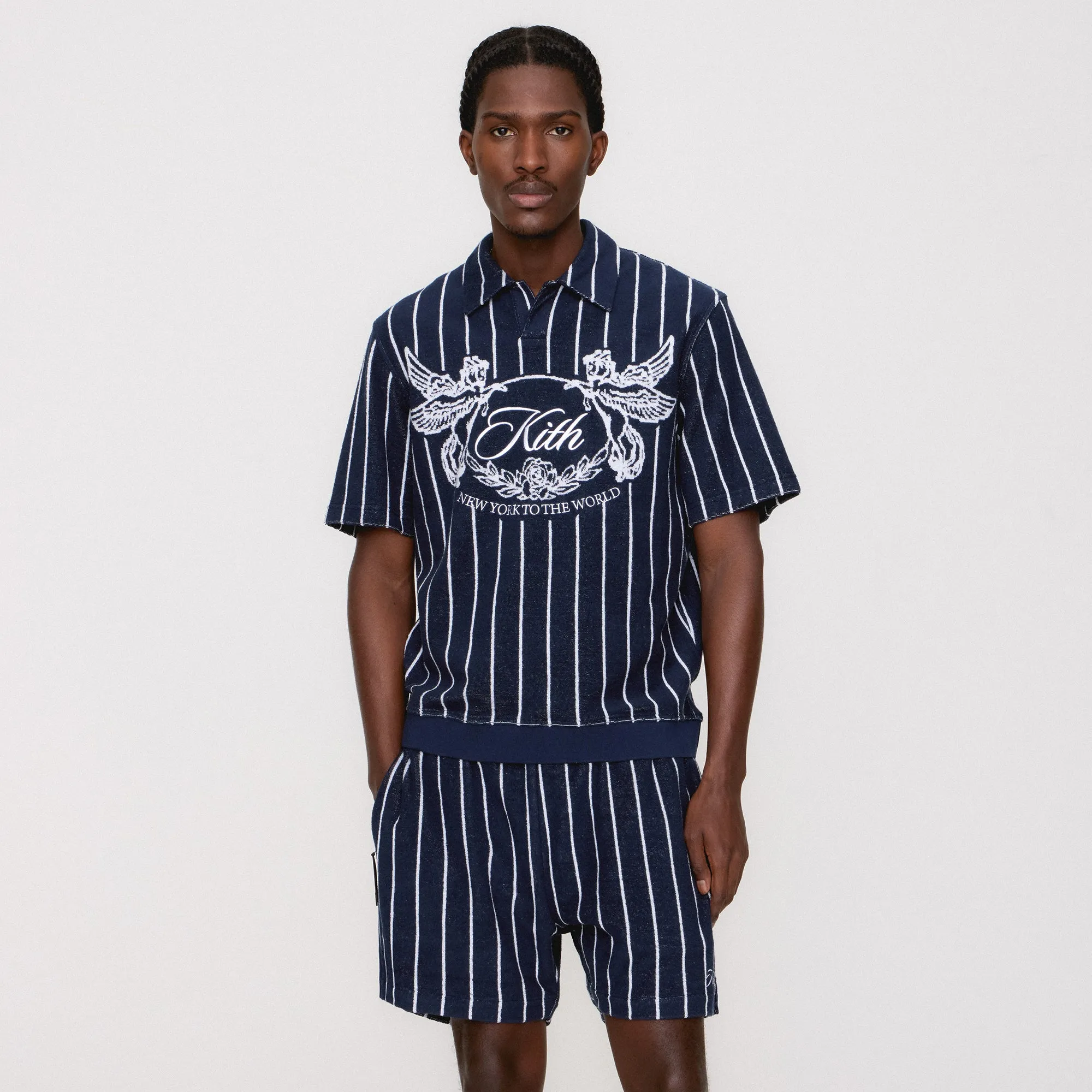 Versatile Wardrobe Spring Summer Kith Leo Terry Polo - Nocturnal