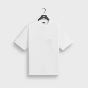 Kith Leonard Pocket Tee - White Anti Static Finish