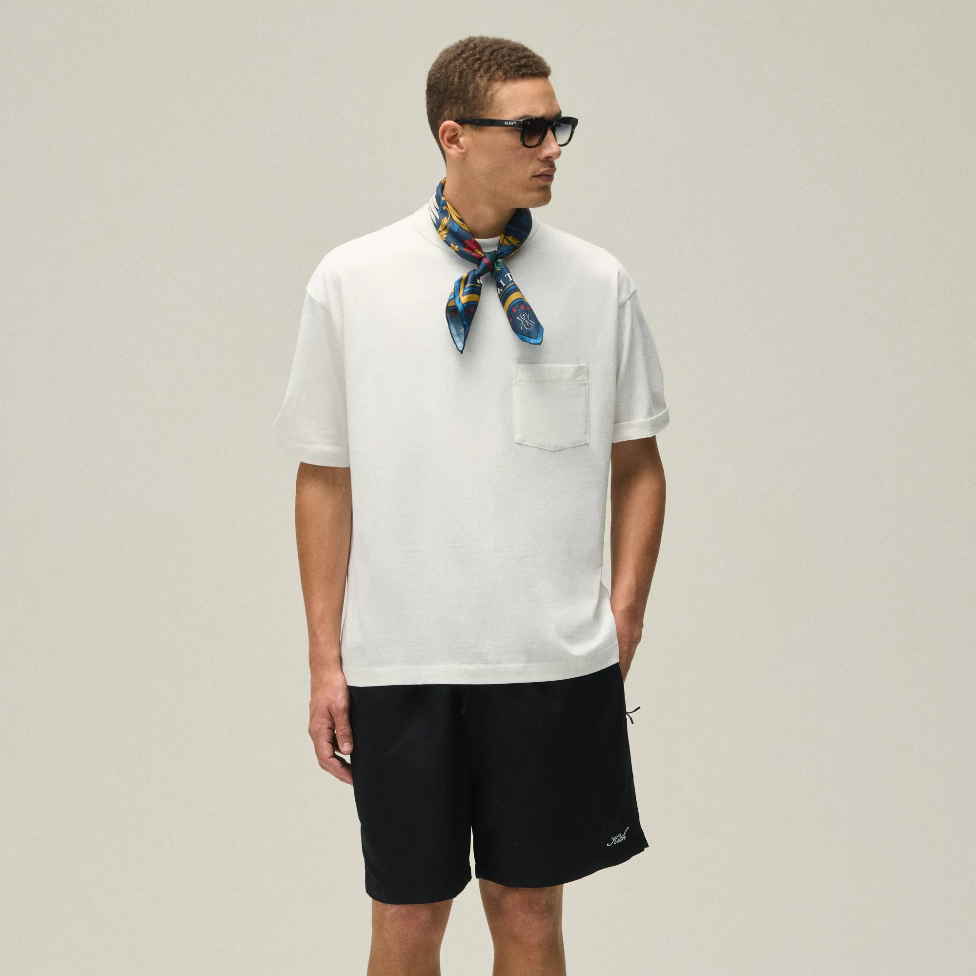 Casual Layer Active Essentials Kith Leonard Pocket Tee - White