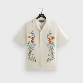 Streamlined Design Must-Have Item Kith Linen Thompson Camp Collar Shirt - Sandrift
