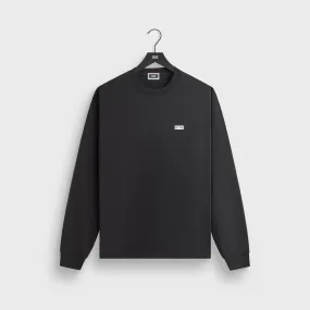 Ultra Soft Texture Fashion Comfort Kith Long Sleeve LAX Tee - Black