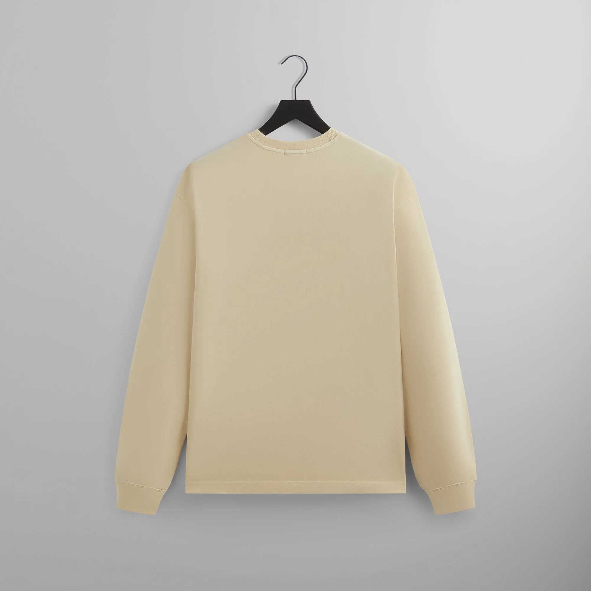 Kith Long Sleeve LAX Tee - Veil Curved Hem Simple and Chic