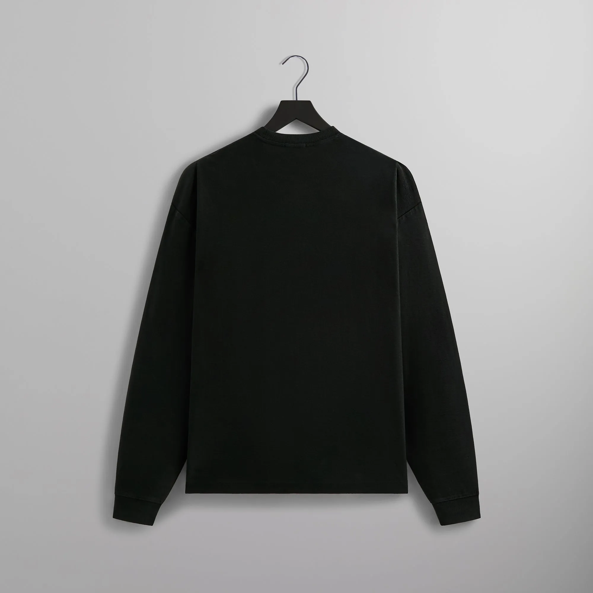 Kith Long Sleeve Quinn Tee - Black TemperatureRegulating Bohemian