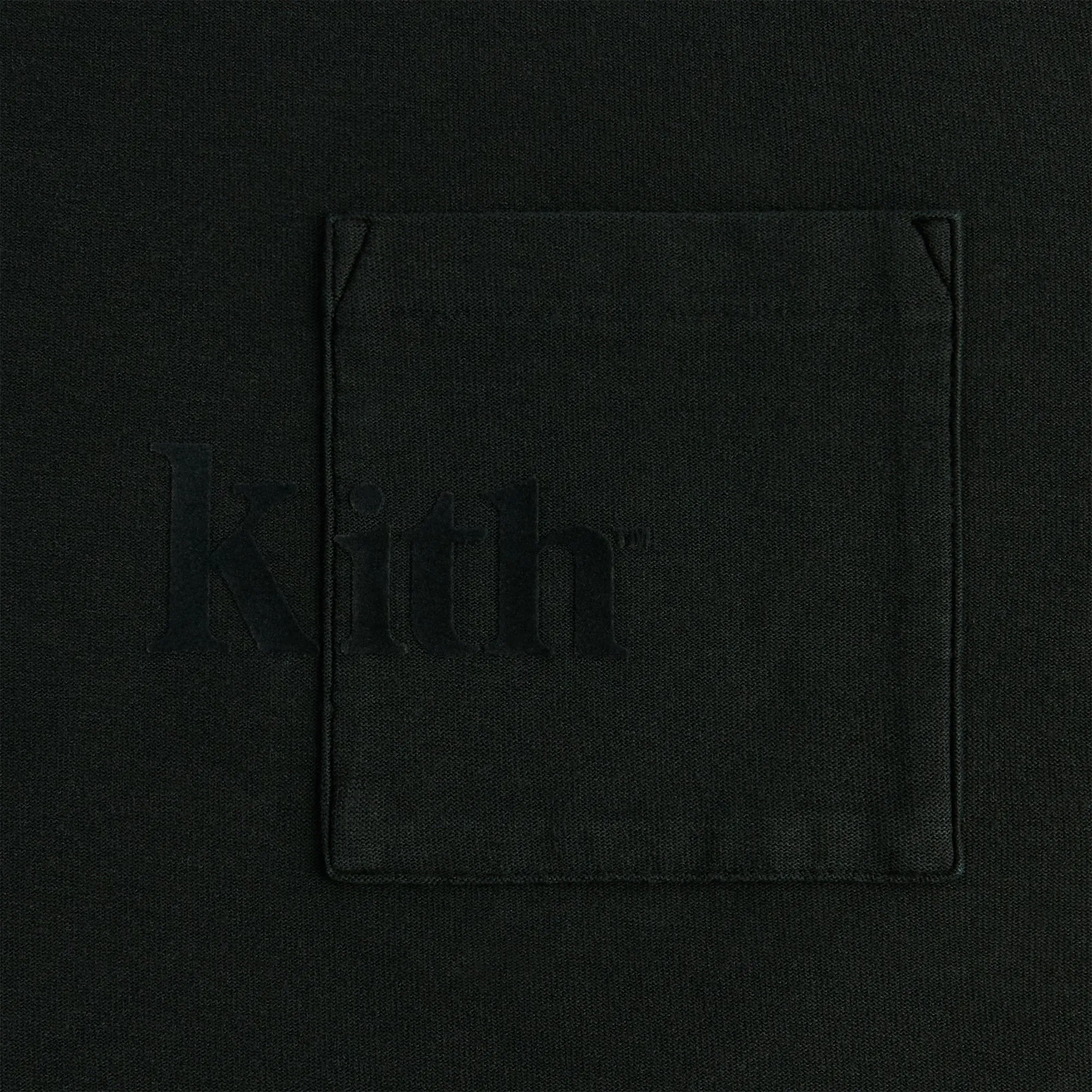 Kith Long Sleeve Quinn Tee - Black Light and Comfortable Low carbon footprint