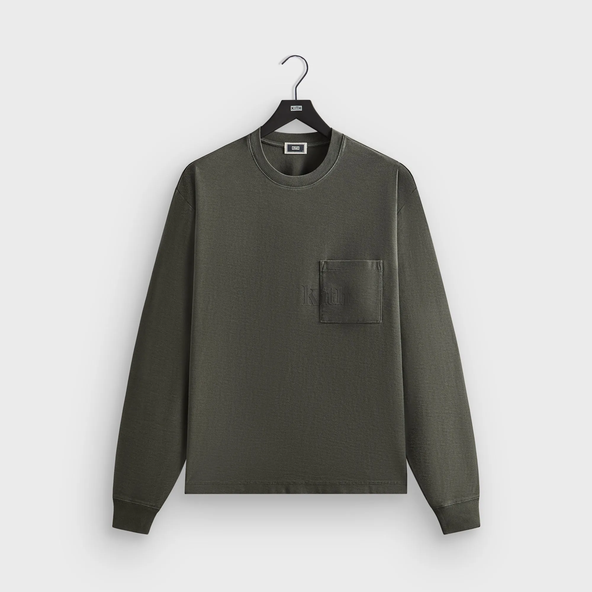 Tight Fit Cool Comfort Kith Long Sleeve Quinn Tee - Machine