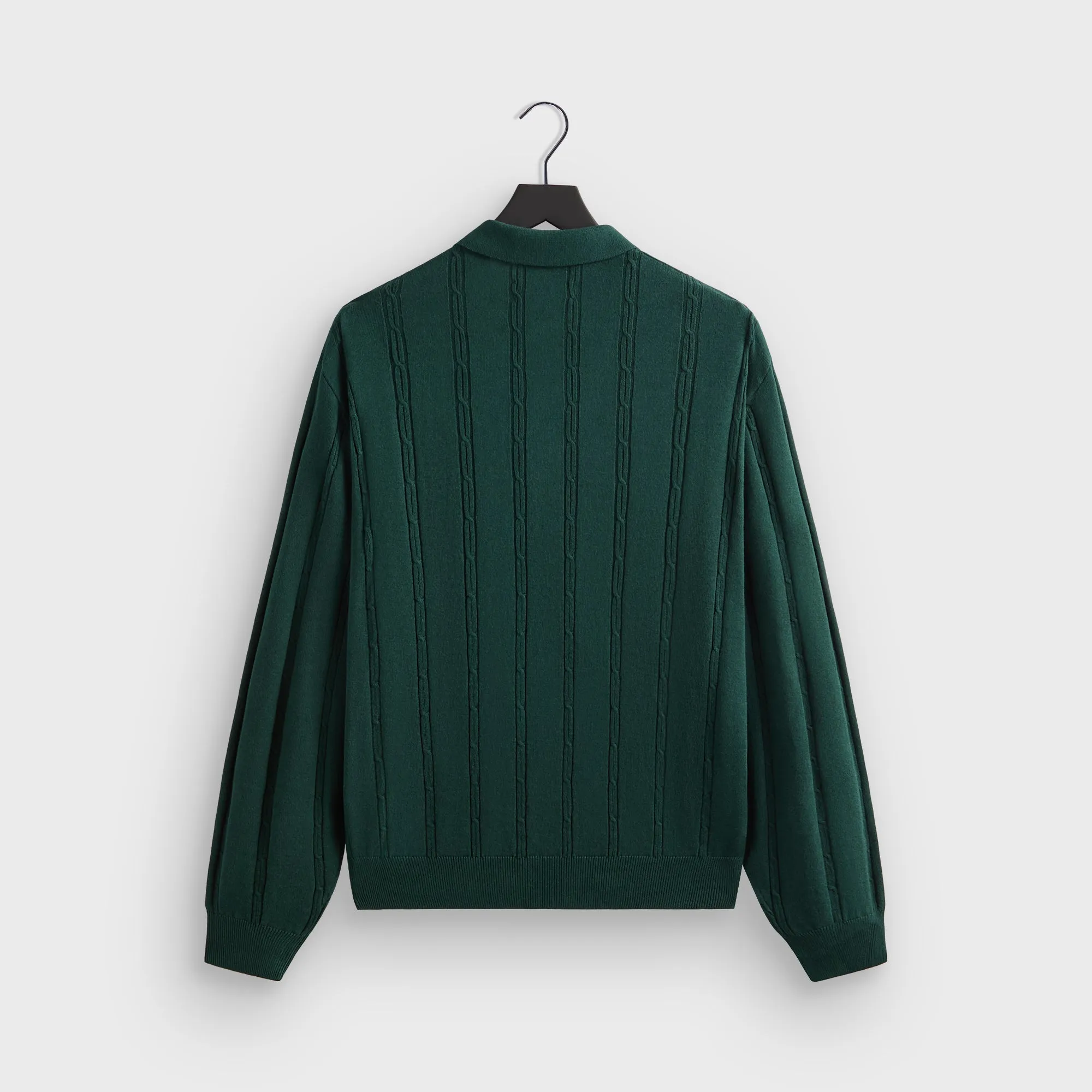 Matte Look Kith Long Sleeve Tilden Button Up - Stadium