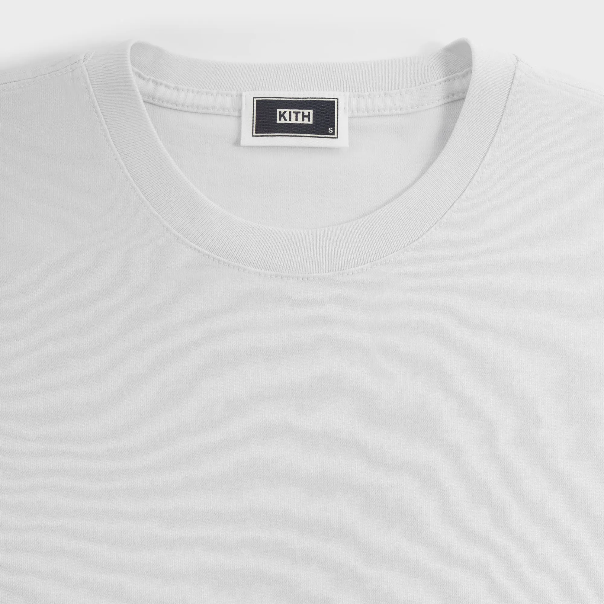 Urban Casual NonIronTechnology Kith Long Sleeve Vintage Tee - White