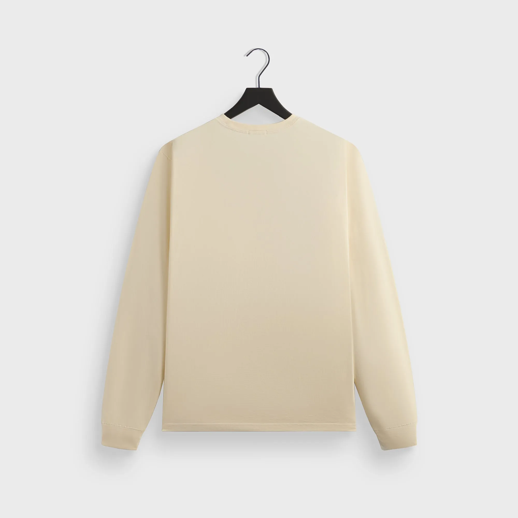 Kith Long Sleeve Vintage Wash Tee - Sandrift Durable Style BreathableMaterial
