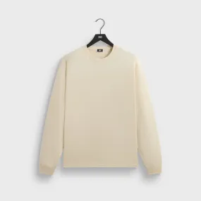 Kith Long Sleeve Vintage Wash Tee - Sandrift Basic Piece Value for Money