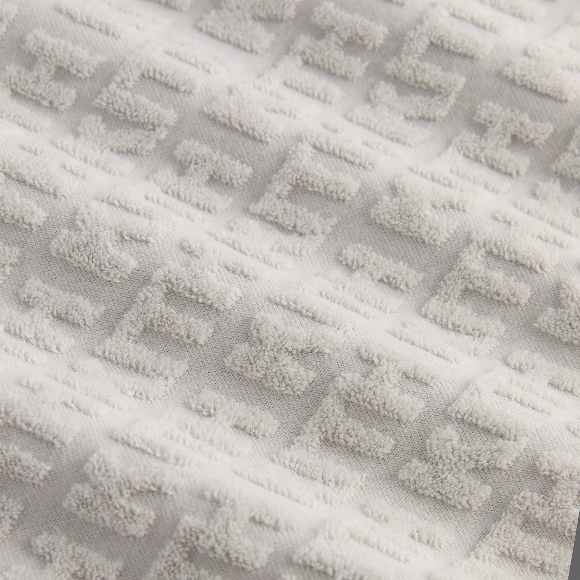 ButtonDown Collar Kith Monogram Terry Leo Polo - Concrete