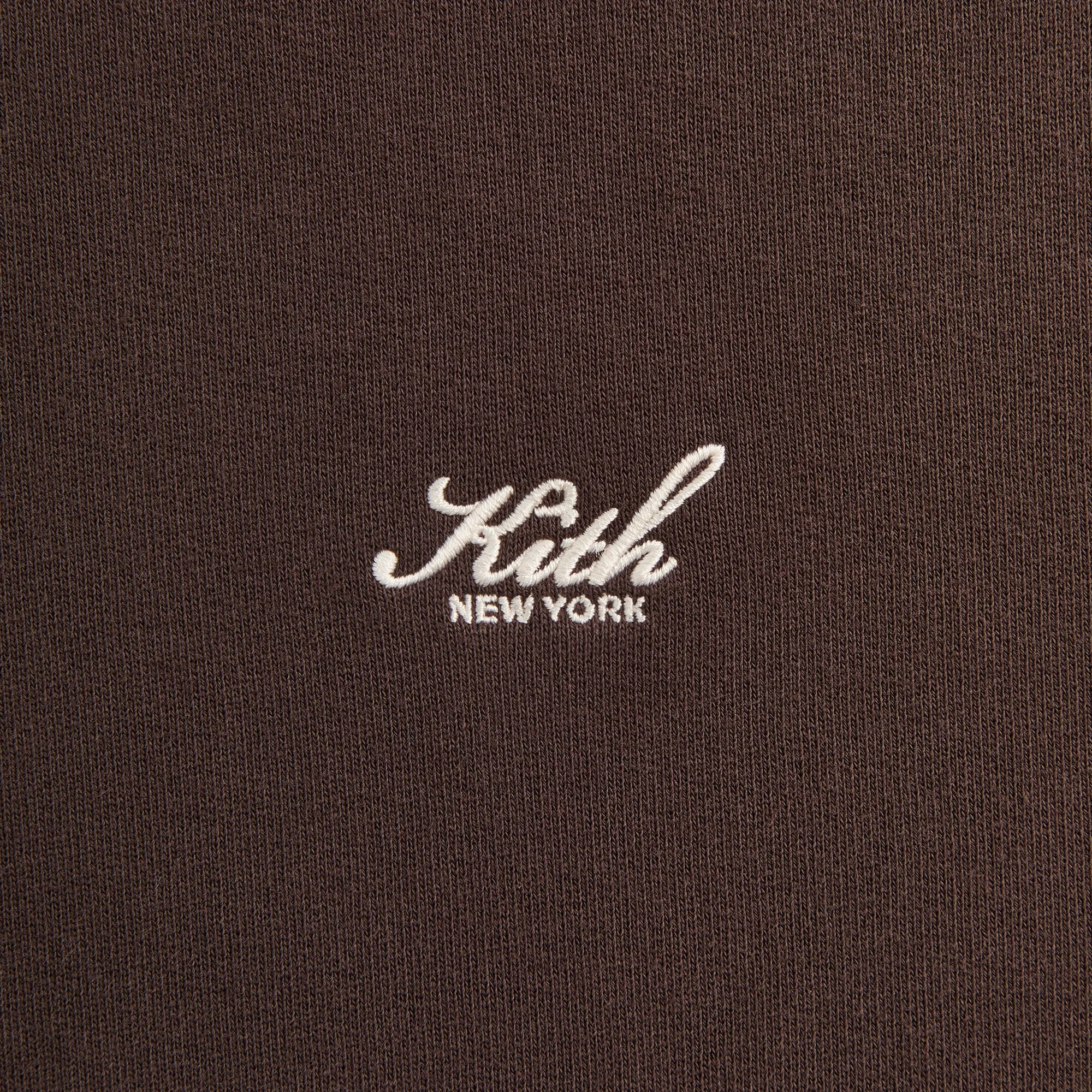 Reinforced Shoulder Design Kith Nelson Crewneck - Kindling