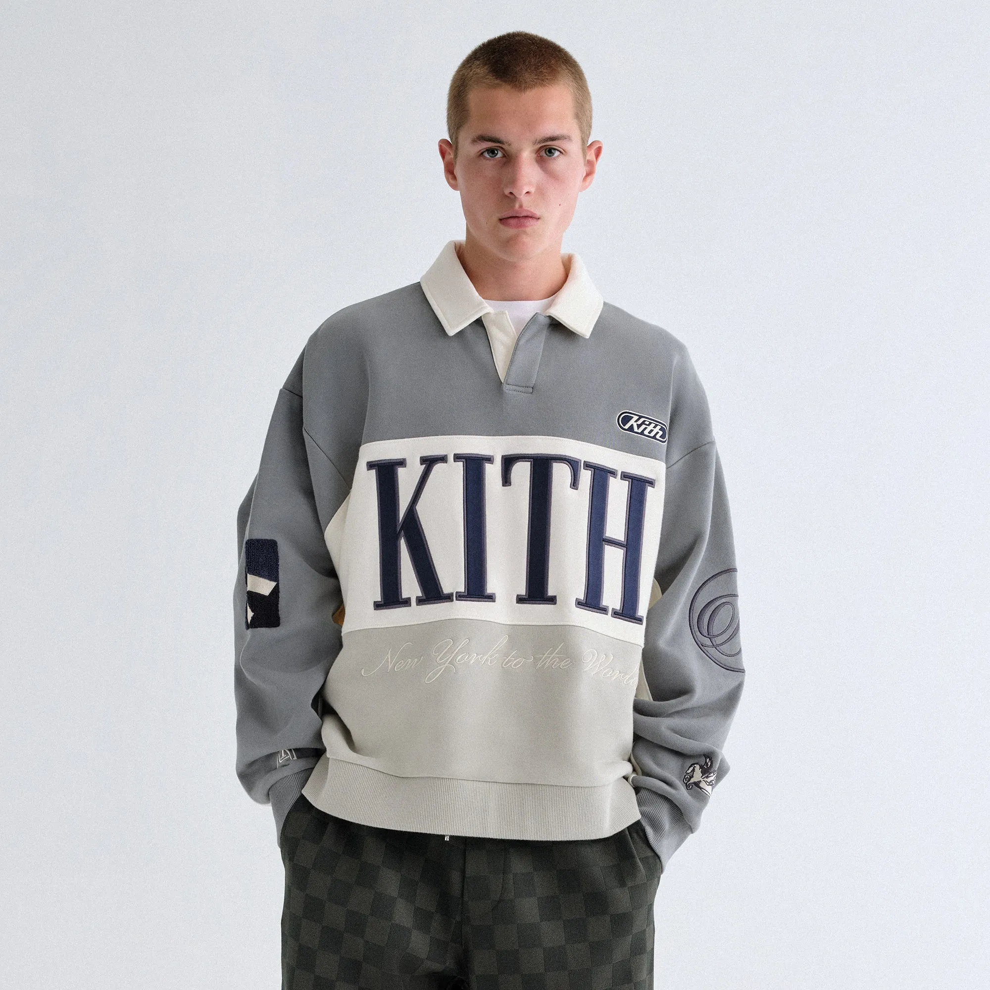 Kith Nelson Panelled Rugby - Infinite Weekend Brunch Ventilated Side Gussets