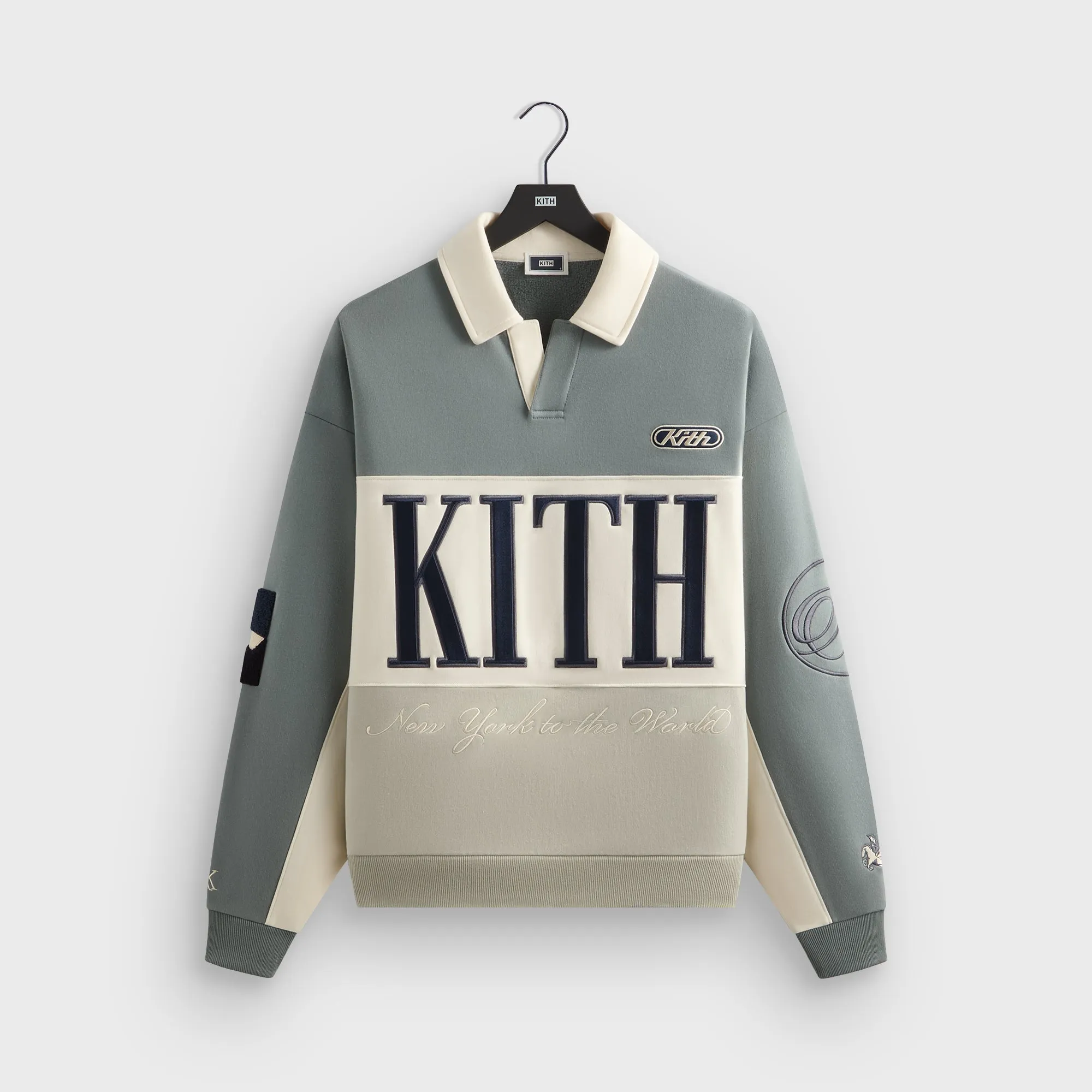 Kith Nelson Panelled Rugby - Infinite Tagless Collar