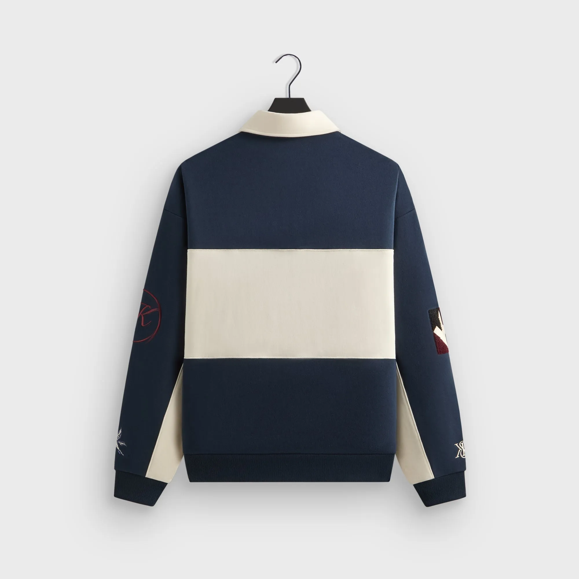 warm weather Versatile Style Kith Nelson Panelled Rugby - Nocturnal