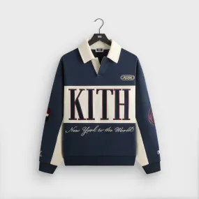 Kith Nelson Panelled Rugby - Nocturnal Trendy Casual Layering Piece