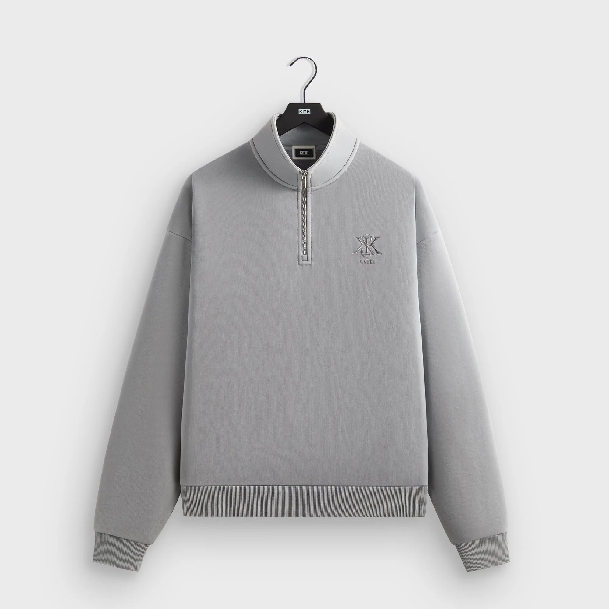 Low Bulk High Warmth Multi Directional Stretch Kith Nelson Quarter Zip - Atrium