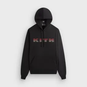 Kith Parallel Lines Williams III Hoodie - Black Beachwear Flatlock Seams