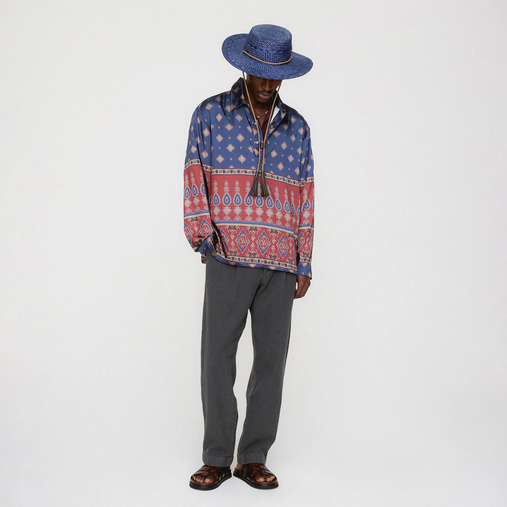 Kith Paterson Pullover Shirt - Rhone Statement Piece Abrasion resistant