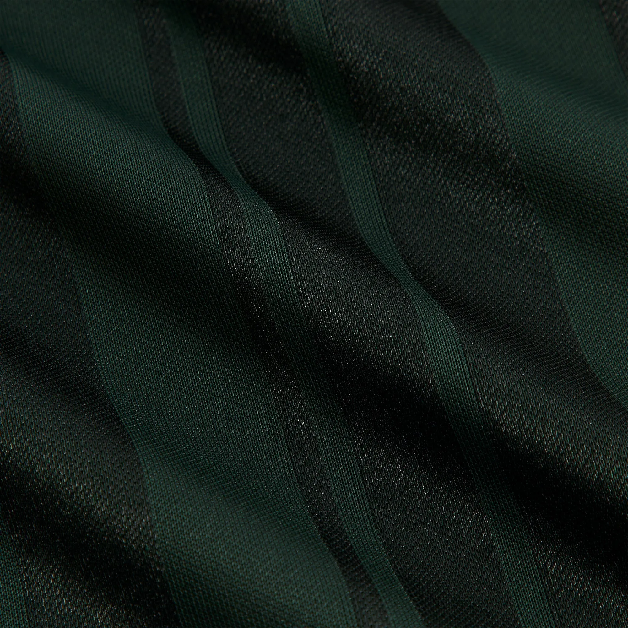 Urban Style Kith Pinstripe Tricot Panelled Long Sleeve Tap In Polo - Stadium