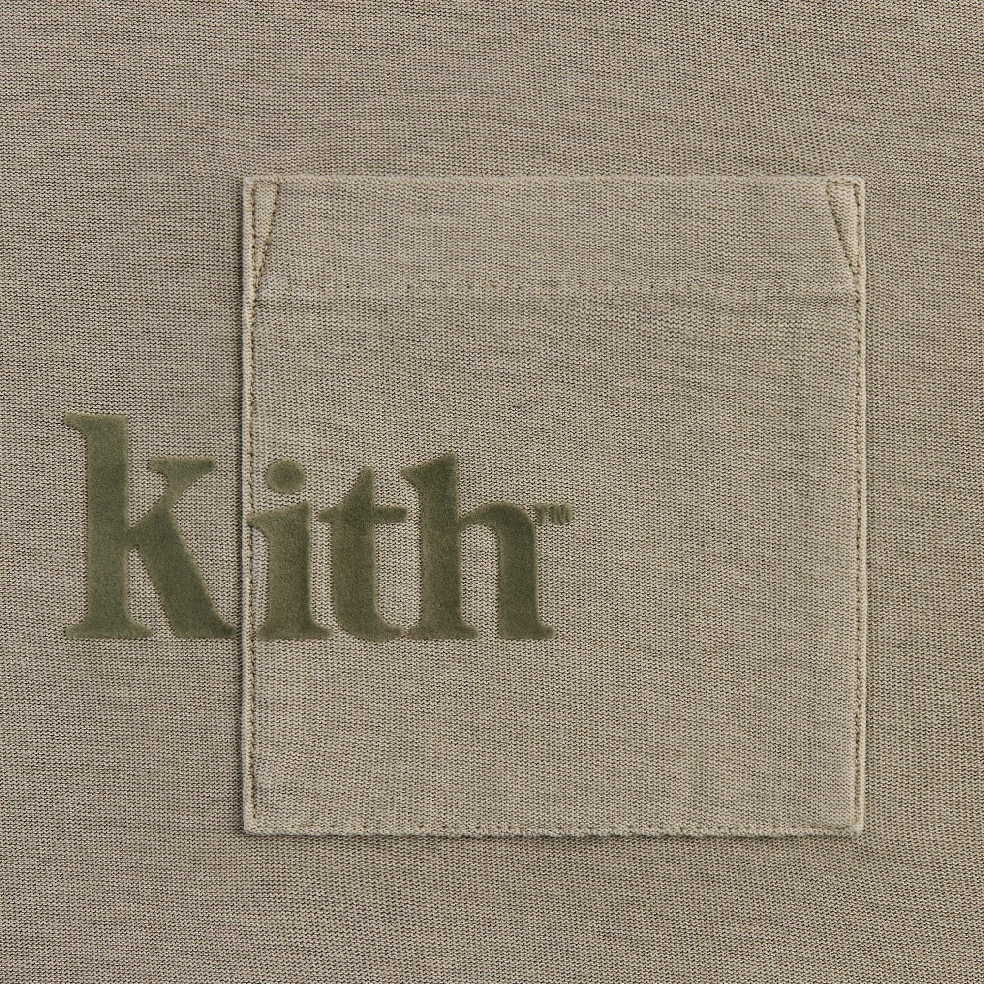 Kith Quinn Tee - Haze Soft Texture Soft and Cozy