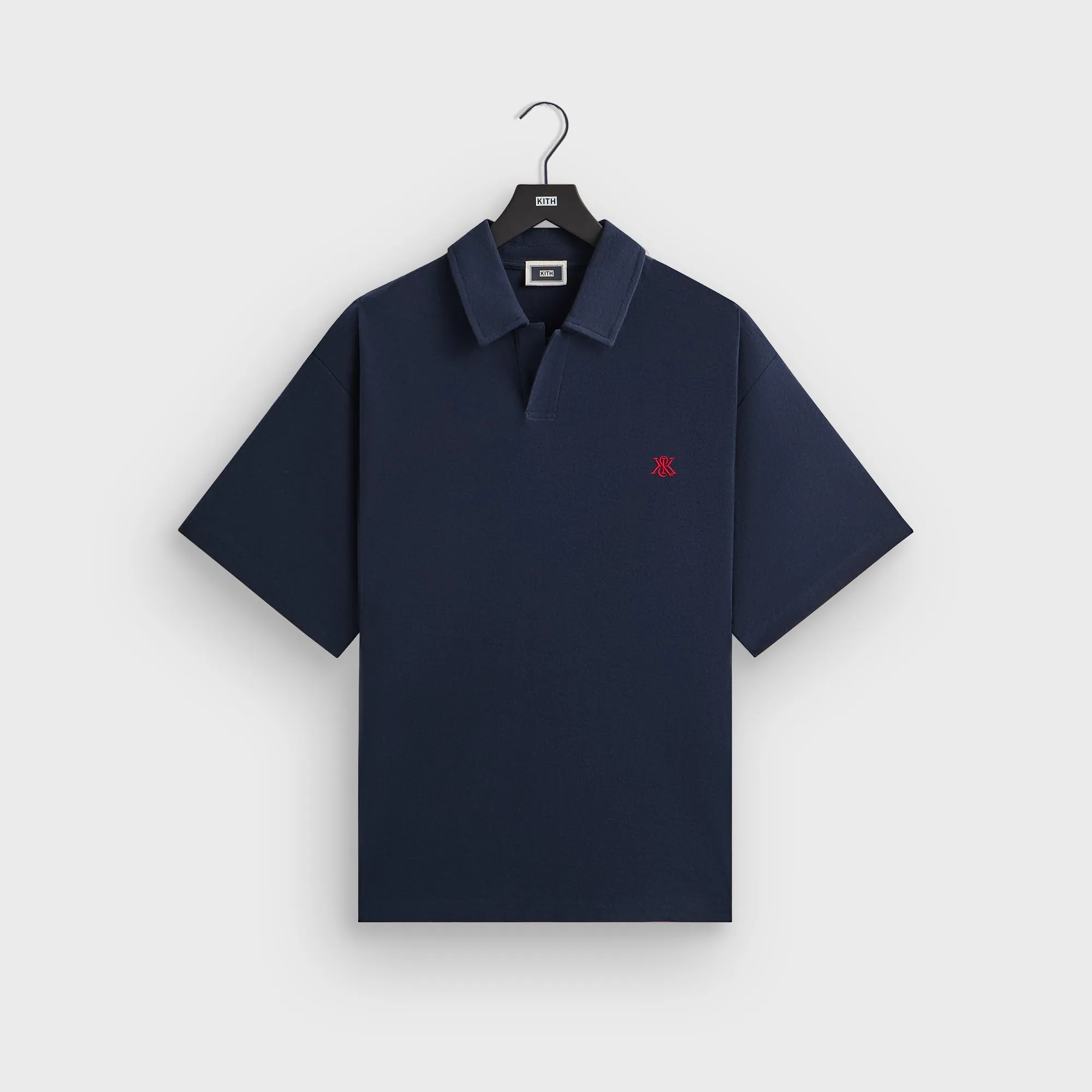 Summer Fashion Breathable Jersey Kith Short Sleeve Nelson Pullover - Nocturnal