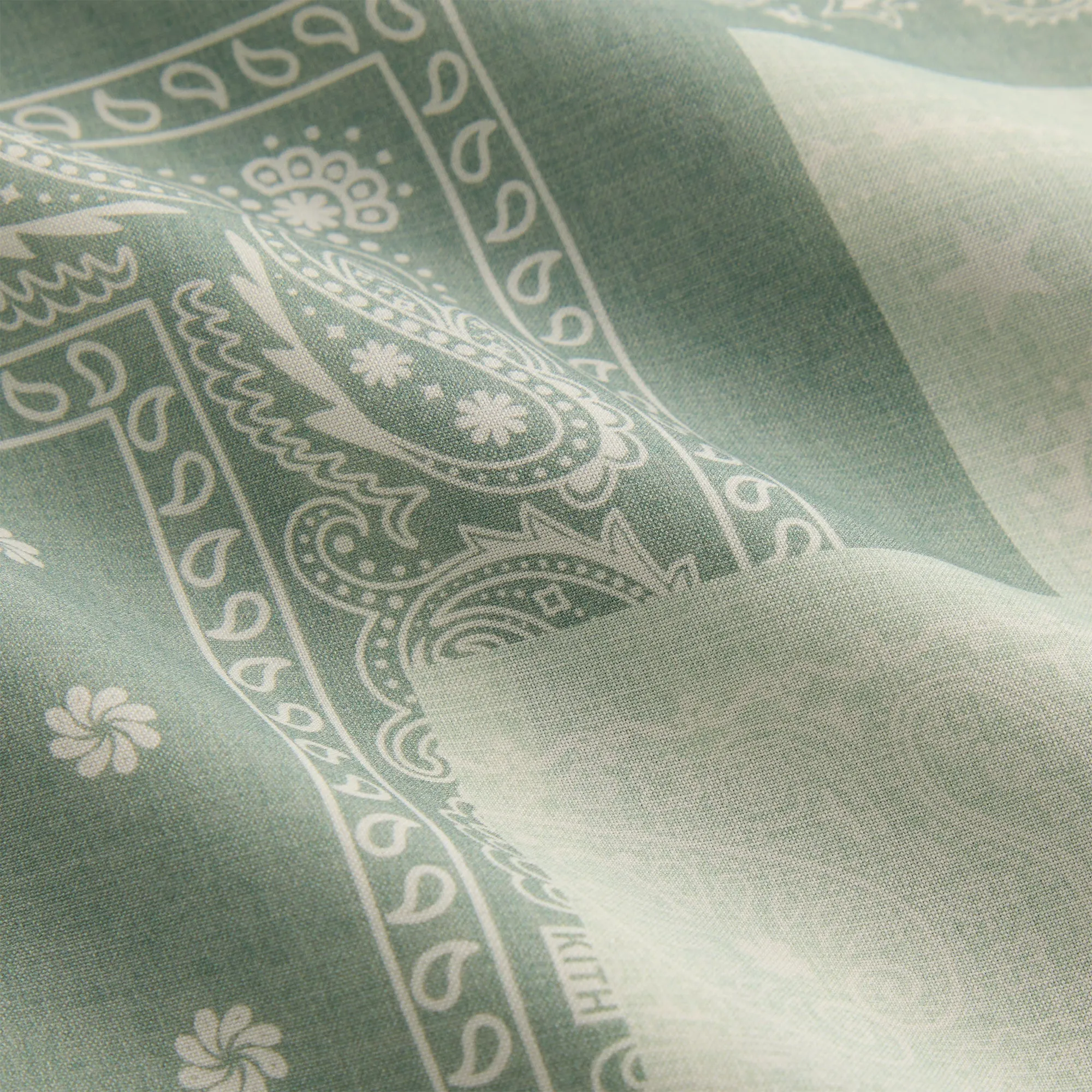 Customizable Option Year-Round Wear Kith Silk Lyocell Bandana Reade Shirt - Realm