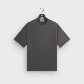 Versatile Style Kith Sueded Jersey Bishop Tee - Hematite