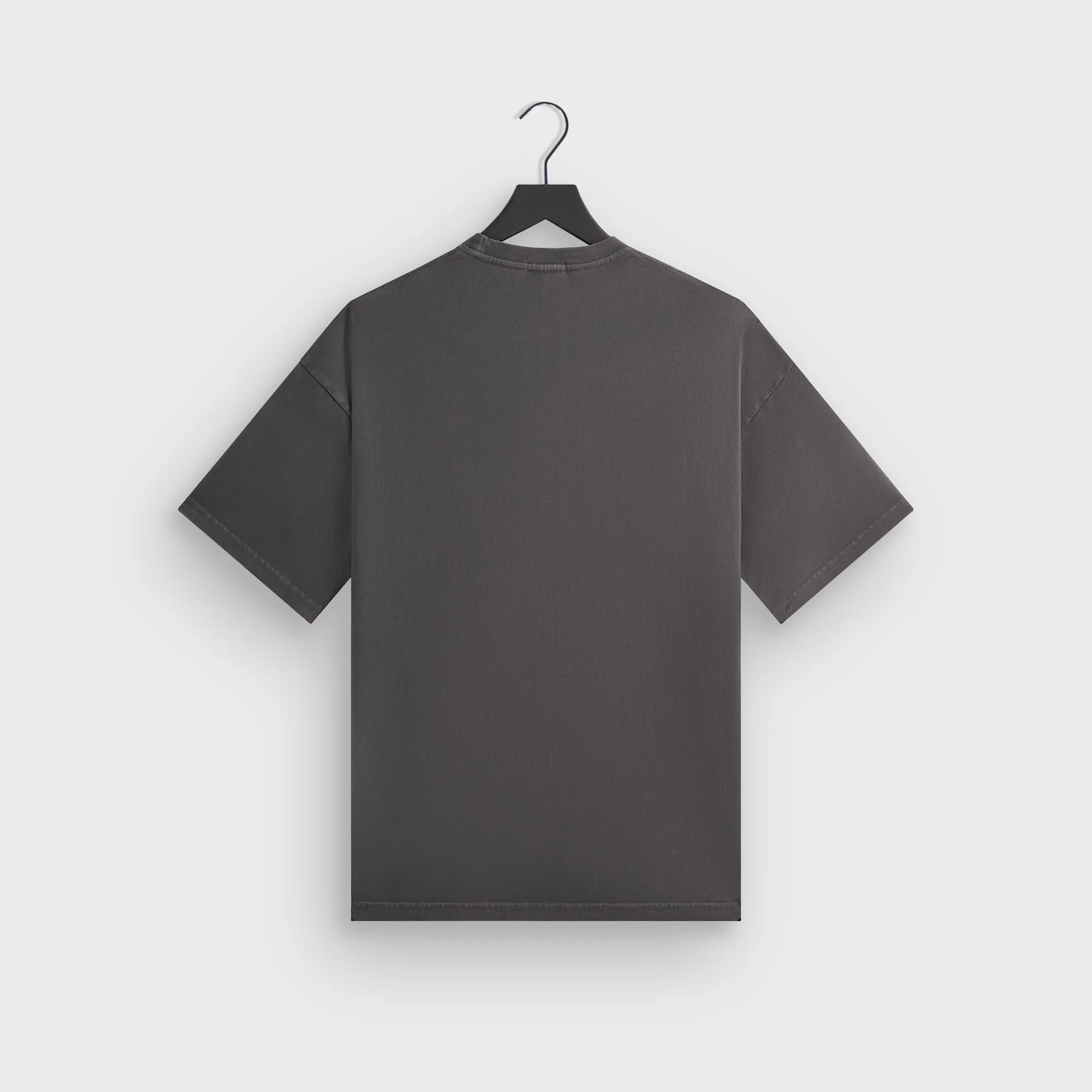 Weekend Style Trend Kith Sueded Jersey Bishop Tee - Hematite
