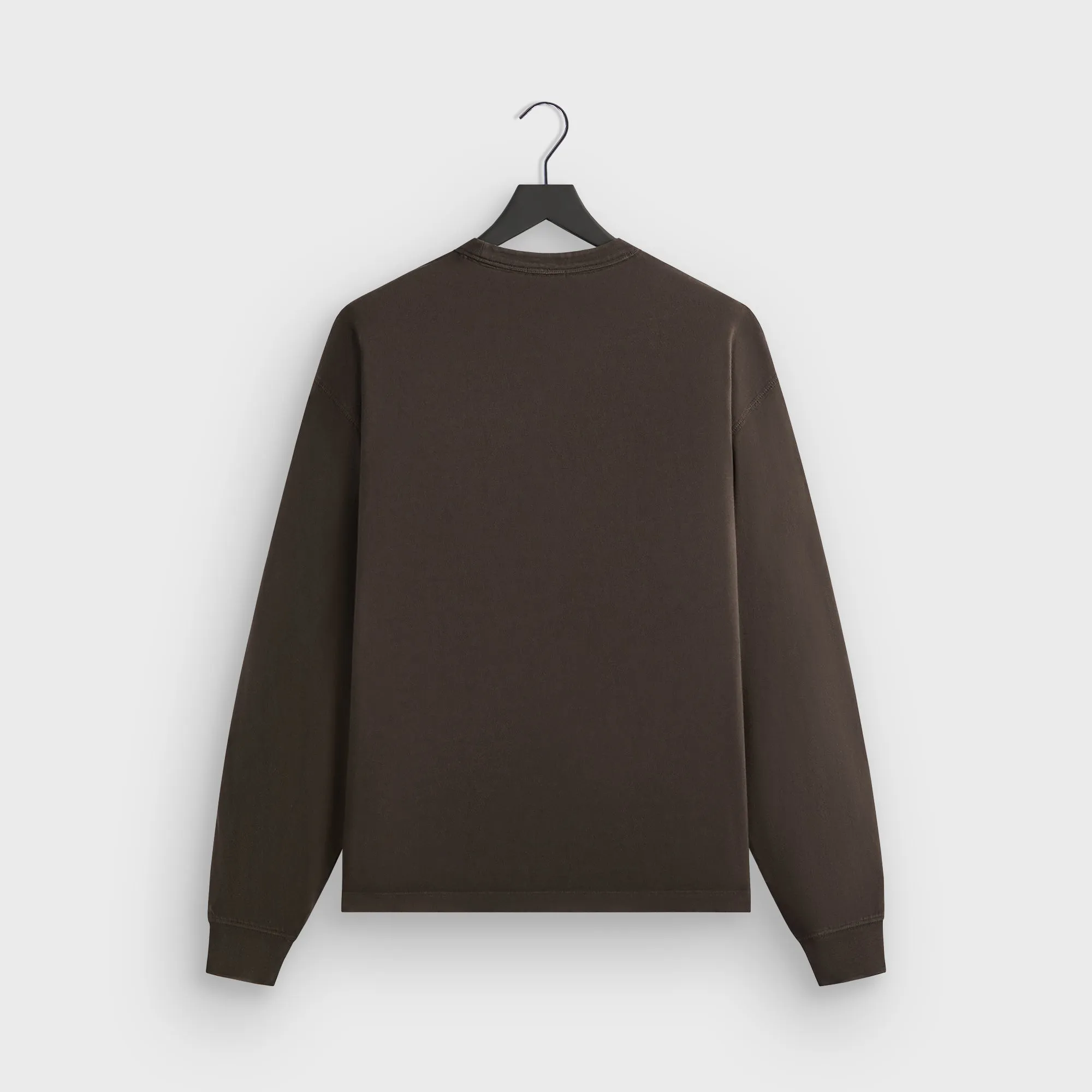 Kith Sueded Jersey Long Sleeve Leonard Pocket Tee - Derby Universal Silhouette