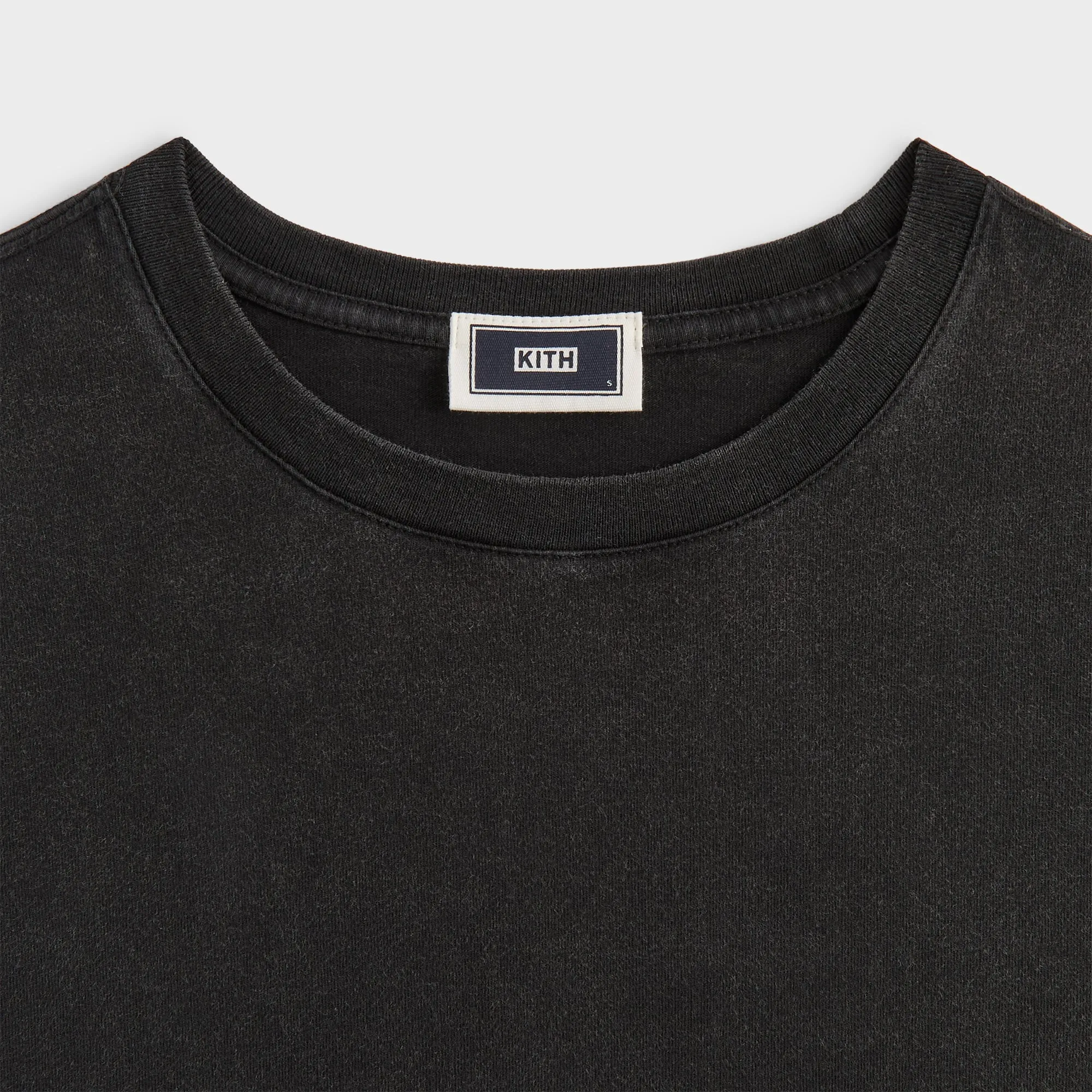 Kith Vintage Leonard Tee - Black Embroidered Details Outdoor Fashion
